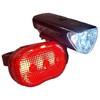 Sport Direct™ MegaWhite 50 Lumen Set. Front/Rear Bike Light Set.