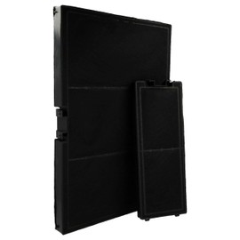 vhbw 2x Filter Set Compatible with Bosch JD69LF60, JD68LF60, JD66LF60 Cooker Hood - Activated Carbon Filter