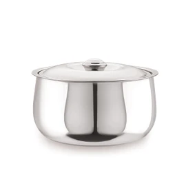 Stainless Steel Casserole and HotPot Set - Double-Walled, Insulated Casserole Hot case(2000 ml/2.11 QT),Casserole dish, Casserole dish with Lid, Insulated Casserole