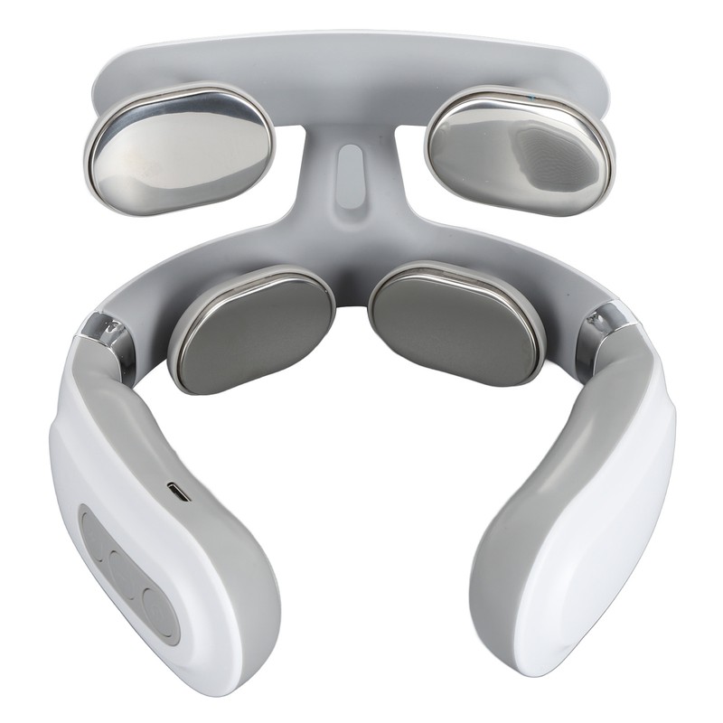 Electric Pulse Heating Neck Massager with 4D Floating Heads 3