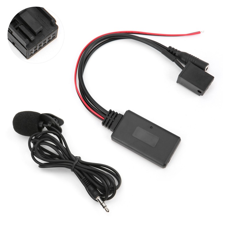 Bluetooth 5.0 AUX Cable Adapter with Microphone Replacement for Z4