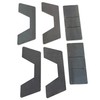 labwork Universal Mini Rear Frame C Notch Kit Weld-on Square