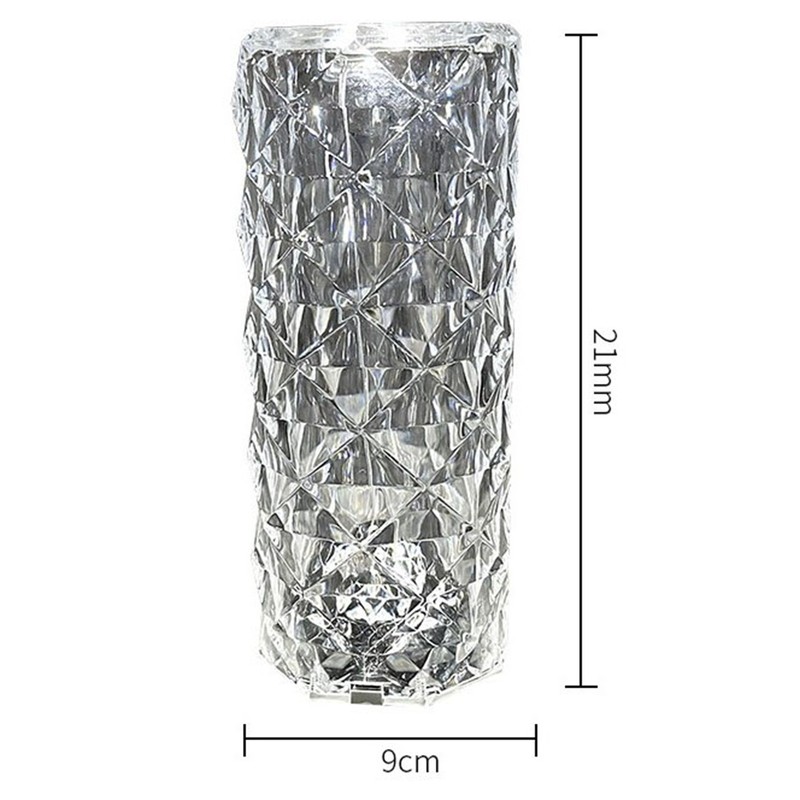 LED Night Lamp Touch Sensing Control PMMA Acrylic 16 Color