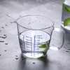 2 Cup Borosilicate Glass Measuring Cup With 50ML Intervals Scale