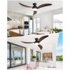 Sofucor Smart Solid Wood Ceiling Fan Phone/Voice/Re
