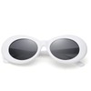 Clout Goggles Sunglasses for kids Bold Retro Oval Round Lens