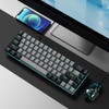 MageGee Portable 60% Mechanical Gaming Keyboard, MK-Box LED Backlit Compact