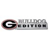 Elektroplate Georgia Bulldogs Edition Metal Auto Emblem for Cars, Trucks,