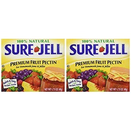 Sure Jell Premium Fruit Pectin For Homemade Jams And Jellies, 100% Natural, 1.75 Ounce (Pack of 2)