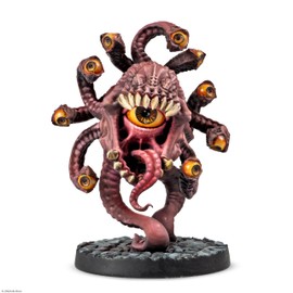 Dungeons & Lasers Observer Miniature - with Scenic Base - 5E Compatible for DND and Tabletop RPG Games - Highly Detailed and Unpainted