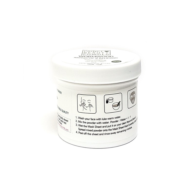 Prince Natural Beauty WORMWOOD Powder for facial mask 천연 쑥