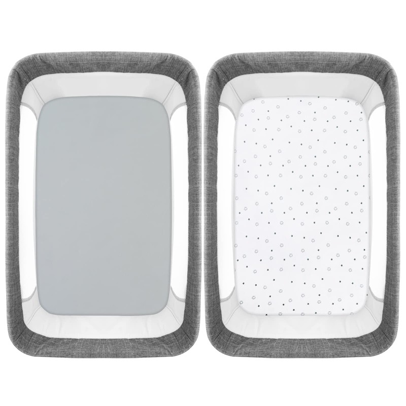 Next to Me Crib Sheets Fitted 83x50cm, Baby Bedside Crib