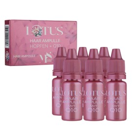 Margot Schmitt Lotus Ampoules with Hops and Q10, 6 x 10 ml