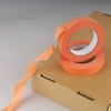 Lichamp 10 Pack Orange Painters Tape 1 inch, Medium Adhesive