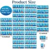 32Pcs A to Z Alphabet and -20-100 Number Cards Boho