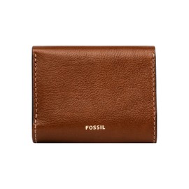 Fossil Heritage SL8230200 Women's Wallet Leather Card Holder Brown L 9.8 cm, W 1.3 cm, H 7 cm, brown