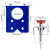35mm Hinge Jig Drill Bits Sets, Concealed Hinge Jig Drill