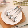 Turbokey 7.3 Inch Soup Spoons Set 304 Stainless Steel Spoons