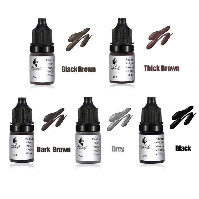 Tattoo Ink Permanent Eyebrow Make up Pigement for Eyebrows Eyeliner
