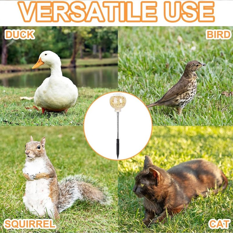 AIXXCUVQ 2piece Coop Interactive Slow Feeder Toy Chicken Enrichment Essential