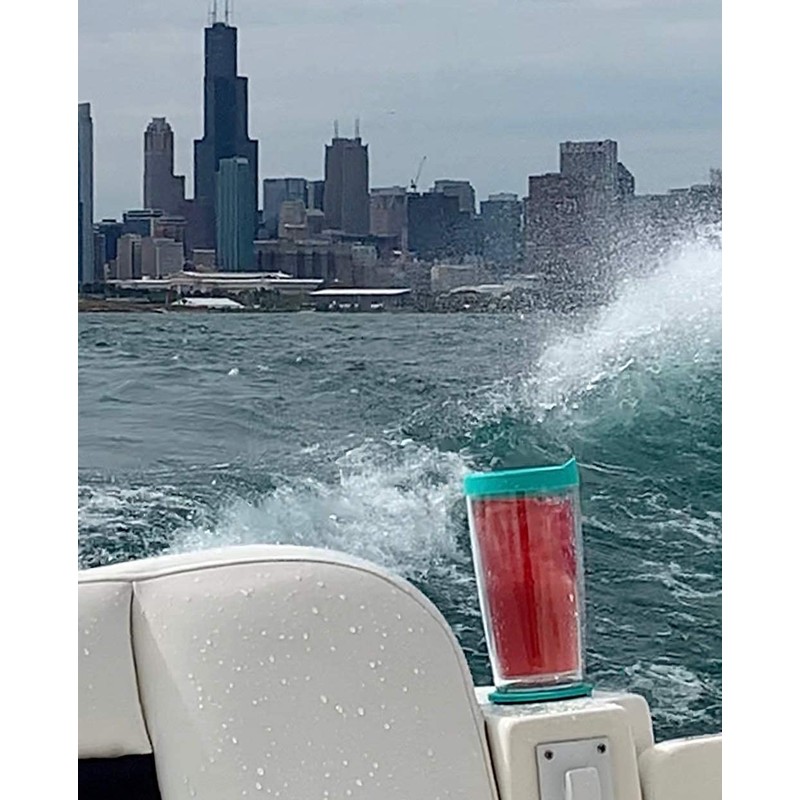 SquidCup - Non Tip Boat Cup Holder & Tumbler System,