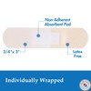 Henry Schein Sheer Strip Adhesive Bandages, 3/4" x 3", Sterile,
