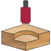 Spring-Loaded Corner Chisel for Squaring Hinge Recesses