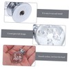 COHEALI 10pcs Crystal Drawer Handles Elegant Knobs for Cabinets and