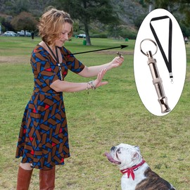 MBUYGYUO 2 Pcs Ultrasonic Training Whistle Dog Whistle for Recall with Strap Puppy Adjustable Stop Barking Dog Whistles for Dog Training Ultrasonic High Pitch Frequencies to Stop Dog Barking