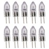 10x Bell 12v Halogen G4 Capsule, 10W - Clear UV