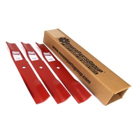 MowerPartsGroup (3) Hi-Lift Blades 48" Cut Fit Hustler Fas Trak Sport X-one 795757 Scag 482877