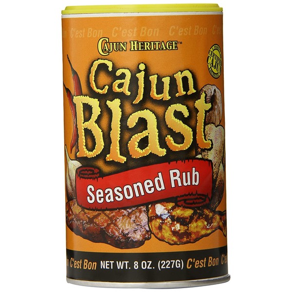Cajun Blast Seasoned Rub, 8 Ounce