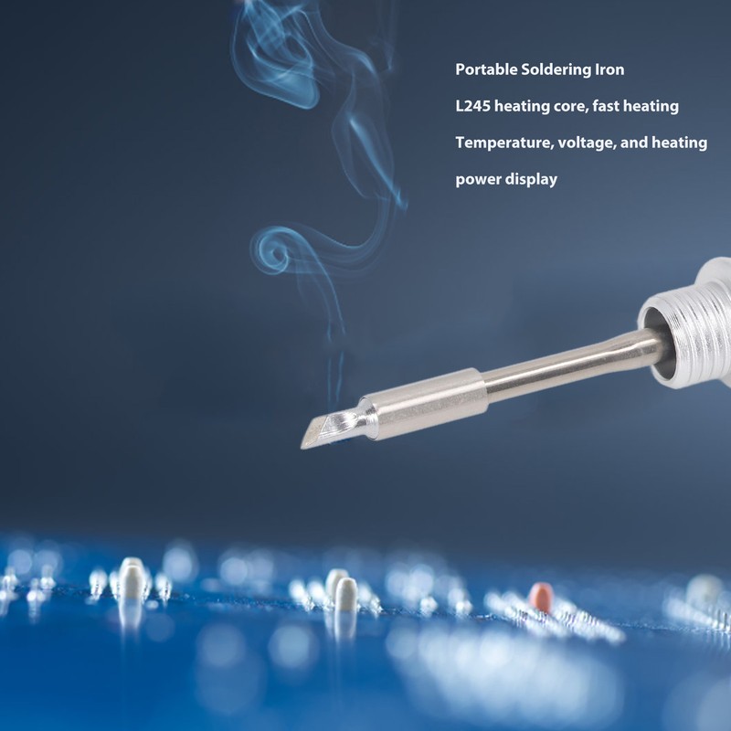 Electric Soldering Iron Kit Portable Welding Pen CNC Aluminum Alloy