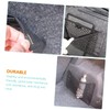 GRIRIW 4pcs Double Layer Car Trunk Cargo Net Sturdy Storage