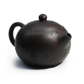Teapot Chinese Gongfu Tea Genuine Black Sand Heijingan Tea Xishi Pots (9.5oz/280cc)
