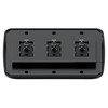 Leisure LED Contemporary Triple SPST On-Off Switch with Bezel, 12-Volt,