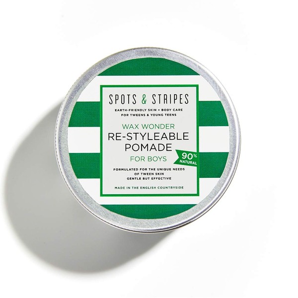 Spots & Stripes - Wax Wonder Re-Styleable Pomade for Boys,