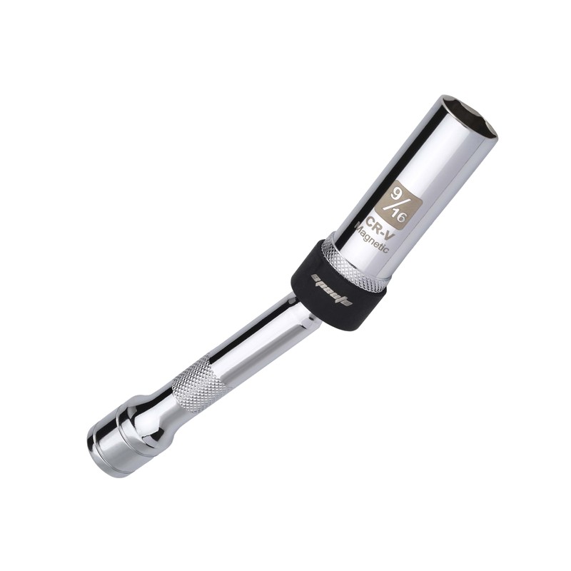 EPAuto Swivel 9/16" Magnetic Spark Plug Socket, 6 Point 3/8"