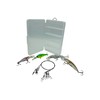 PetrisCatch Minnow Pike Wobbler Set of 4 + 4 Steel