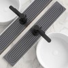 Faucet Mat for Kitchen Sink, Natural Diatomite Stone (23.6" x