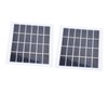 2 Pcs Portable Solar Panel 2W 6V Mini Solar Cells