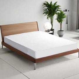 Zippered Mattress Encasement Twin XL, 6-9 Inch Waterproof Mattress Protector Absorbent Six-Sided Mattress Cover, Soft Terry Mattress Pad Covers for College Dorm, Soft &Hypoallergenic