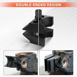 Avutrel Suspension Strut Spreader Tool, Car Suspension Split Hub Steering Knuckle Spreader, Universal Automotive Strut Spreader Tool(With Wrench) 2Pcs