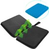 SeoTin Small Travel Seat Cushion Semicircle Portable Airplane Seat Cushion
