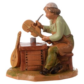 Holyart Musikinstrumentenbauer für 12 cm Fontanini Krippe