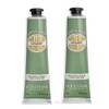 L'Occitane Amand Delicious Hand & Nail Care Cream 75ml 2pcs