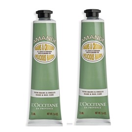 L'Occitane Amand Delicious Hand & Nail Care Cream 75ml 2pcs Moisturizing / 록시땅 LOccitane 아망드 델리셔스 핸드앤네일 케어크림 75ml2개세트 촉촉보습
