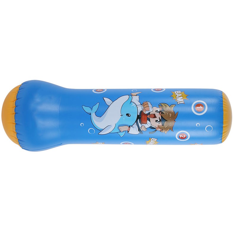 125cm Thickening Inflatable Standing Boxing Bag Folding Punching Bag for