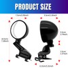 Car Blind Spot Mirror, Convex HD Exterior Car Auxiliary Mirror