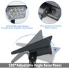T-SUNUS Solar Garden Spotlight, Solar Lights for Outdoors, IP65 Waterproof,